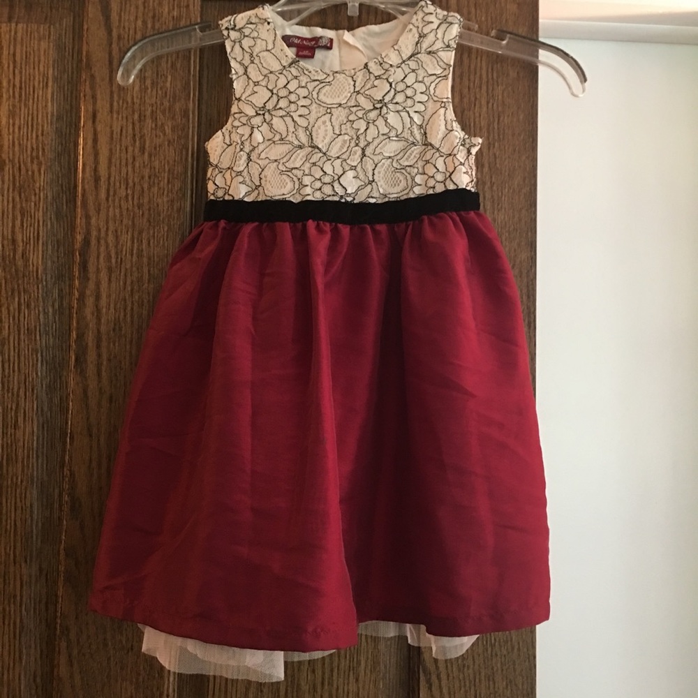 Holiday Old Navy toddler girls dress 4T
